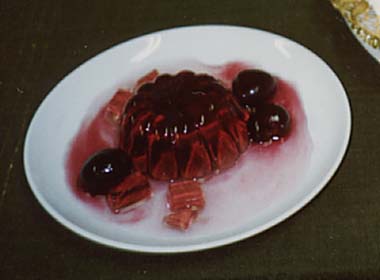 ワインゼリーの写真