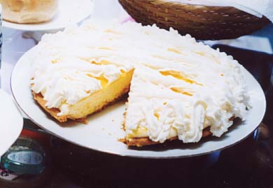 レモン・シフォン・パイの写真