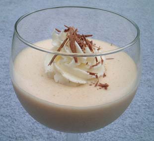 紅茶のババロアの写真