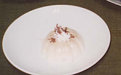 栗のプディングの写真