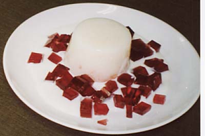 ヨ－グルトゼリ－の写真