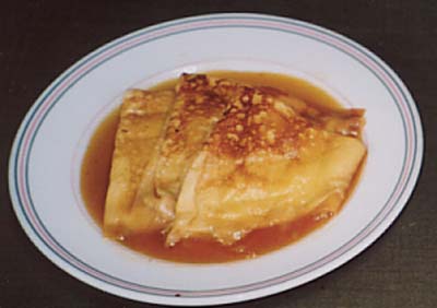 クレ－プ・シュゼットの写真