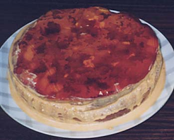 りんごのカラメルムースの写真