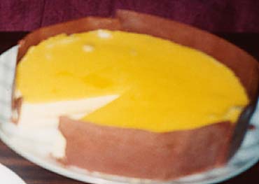 レモンのババロアの写真