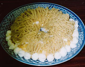 栗のプディング・スフレの写真