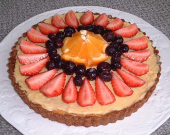フルーツタルトの写真