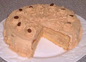 モカクリームトルテの写真