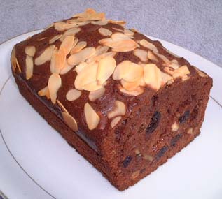 チョコレートパウンドケーキの写真