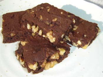 チョコレートブラウニーの写真