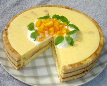 パパイヤトルテの写真