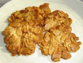 アーモンドチュイルの写真