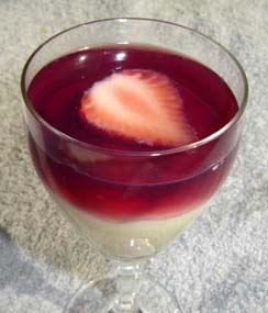 ワインゼリーの写真