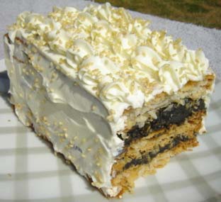 胡麻のミルフィーユの写真