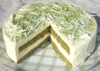 ホワイトチョコレートムースの写真