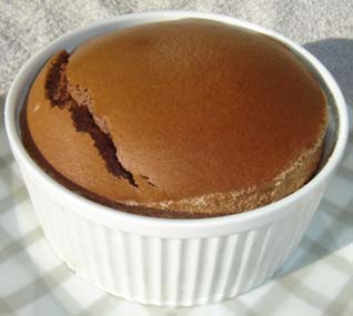 チョコレートスフレの写真