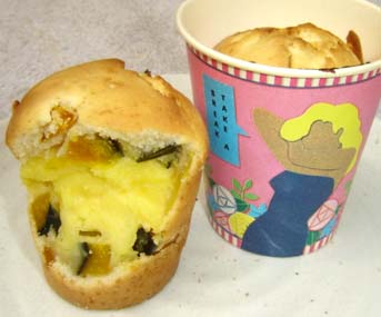 カスタードマフィンの写真