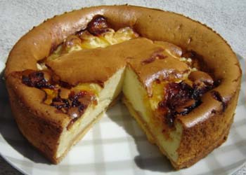 シトラスチーズケーキの写真