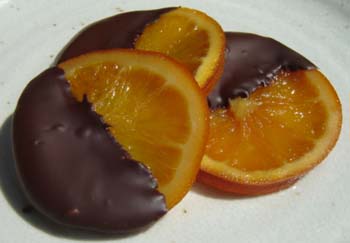 チョコレートオレンジの写真