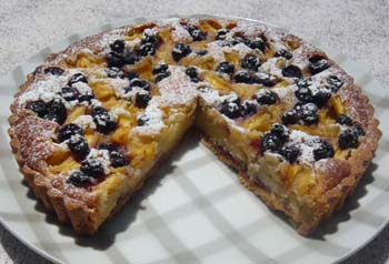 パイナップルのタルトの写真