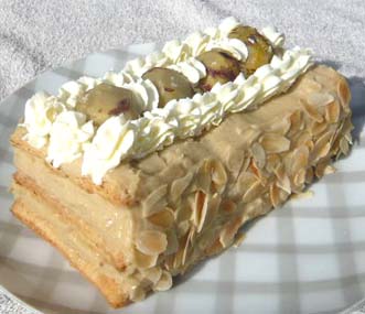 マロンミルフィーユの写真