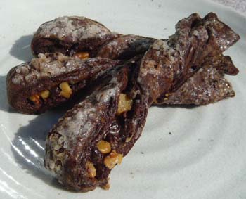 チョコレートスティックパイの写真