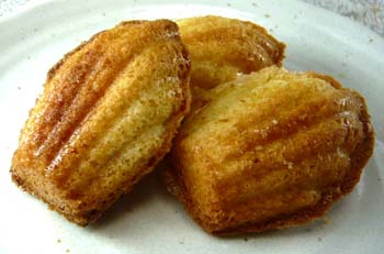 ココナッツマドレーヌの写真