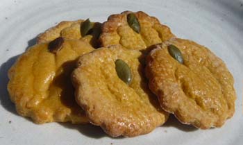 カボチャのハロウィンクッキーの写真