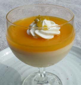 レモンババロアの写真