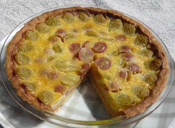 葡萄のクラフティーの写真