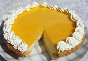 レモンクリームパイの写真