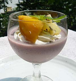 黒米のゼリーの写真