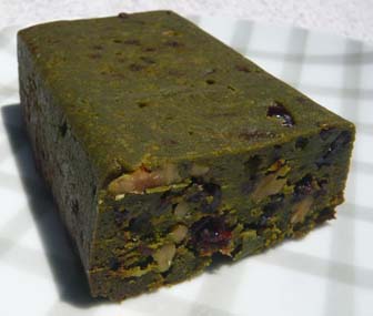 抹茶のチョコレートケーキの写真