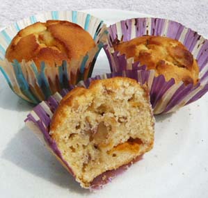 杏のマフィンの写真