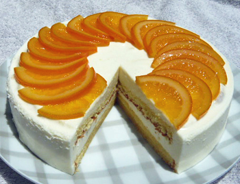 オレンジムースの写真