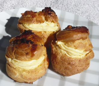 レモンシュークリームの写真