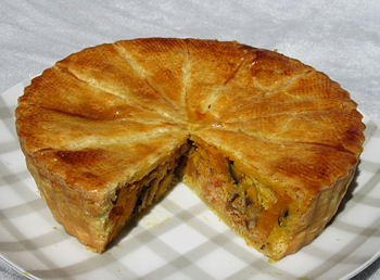 カボチャのパイの写真