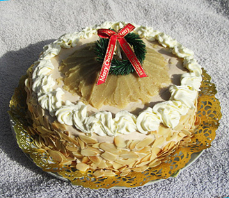 モンブランクリスマスケーキⅡの写真