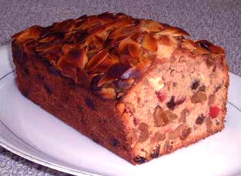 フルーツケーキの写真