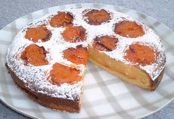 アプリコット・チーズケーキの写真