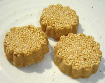 胡麻のポルポローネの写真