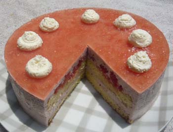 ラズベリームースの写真