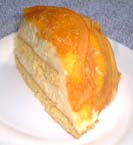 オレンジクリームケーキの写真