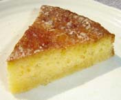 フォンダンオレンジケーキの写真