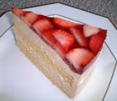 苺のティラミスの写真