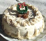 マロンのクリスマスケーキの写真