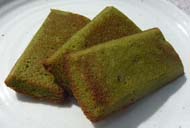 　抹茶のフィナンシェの写真